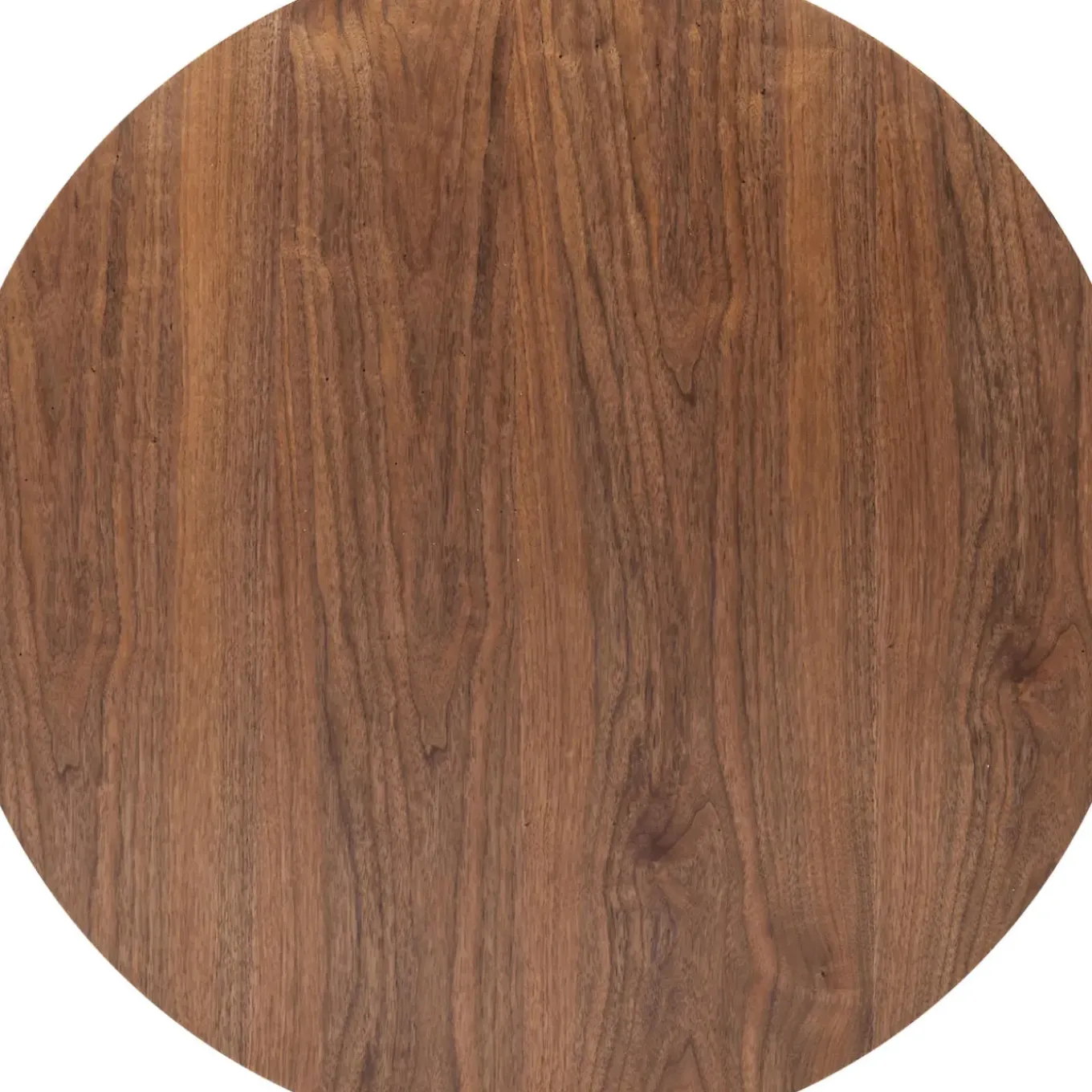 Plateau De Table Invitation Rond Noyer O90Cm