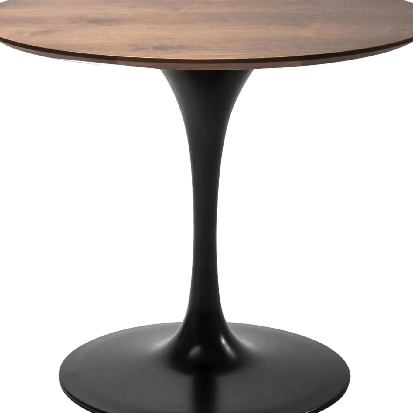 Plateau De Table Invitation Rond Noyer O90Cm