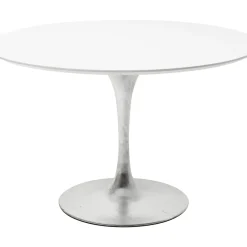 Plateau De Table Invitation Rond Blanc O120Cm