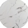 Plateau De Table Schickeria Marbre Blanc O80C