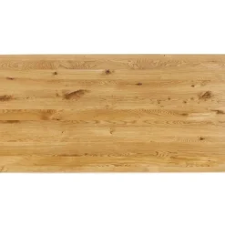 Plateau De Table Tavola Bord Biseaute Chene 160X80
