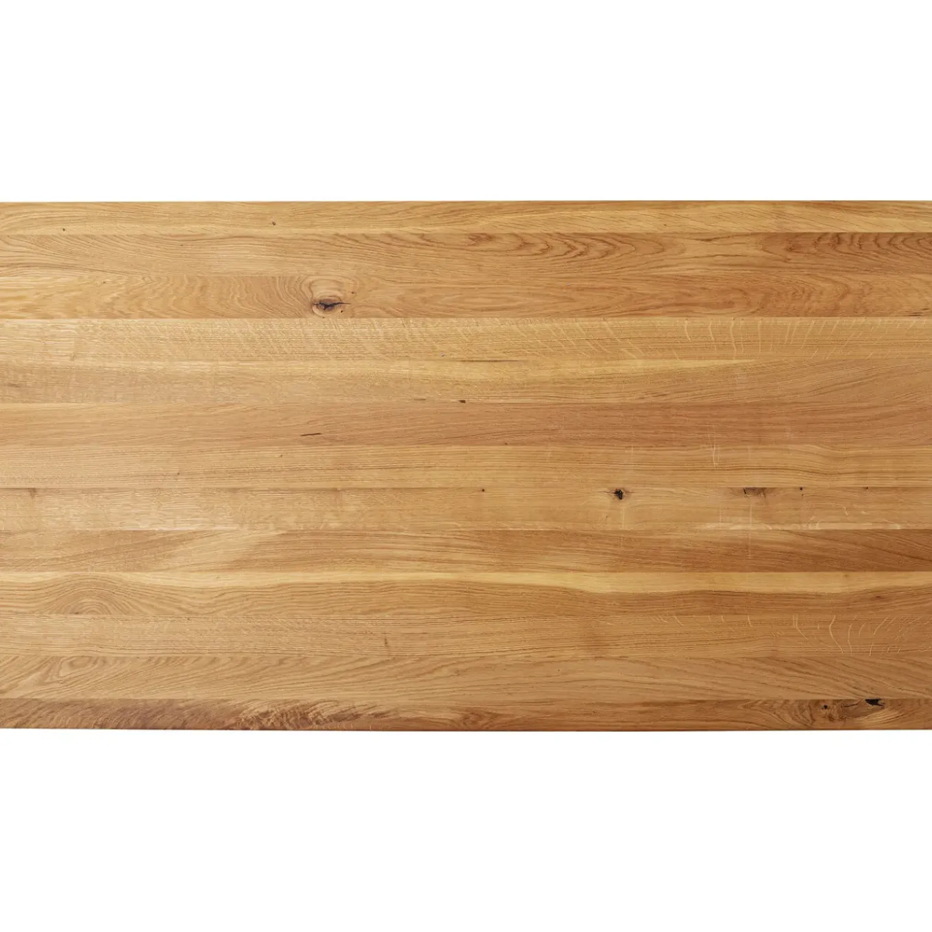 Plateau De Table Tavola Bord Biseaute Chene 180X90