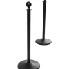 Portant Vip Vegas Noir Mat (1 Pce.)