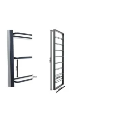 Porte-Bouteilles Mural Bistro 42X120Cm
