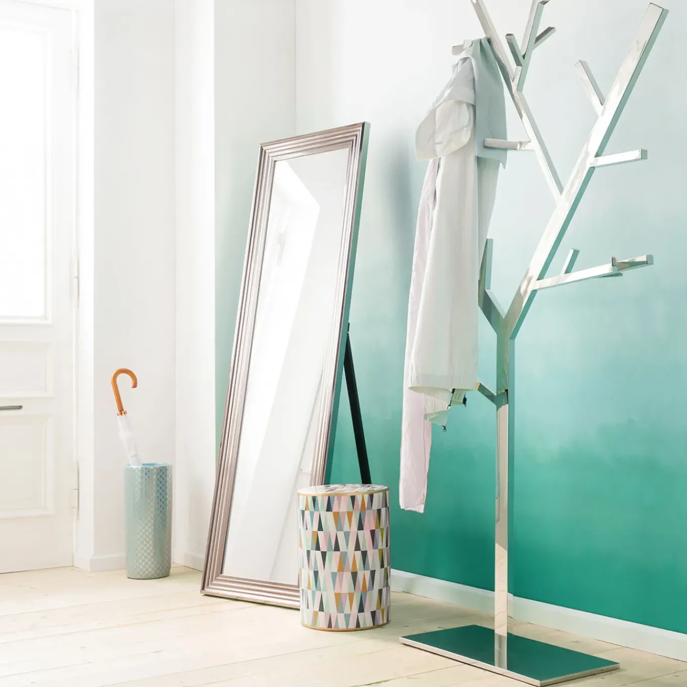 Portemanteau Technical Tree Chrome