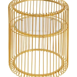 Porte-Plantes Wire Dore 44Cm