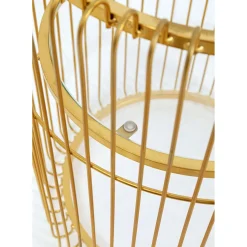 Porte-Plantes Wire Dore 44Cm