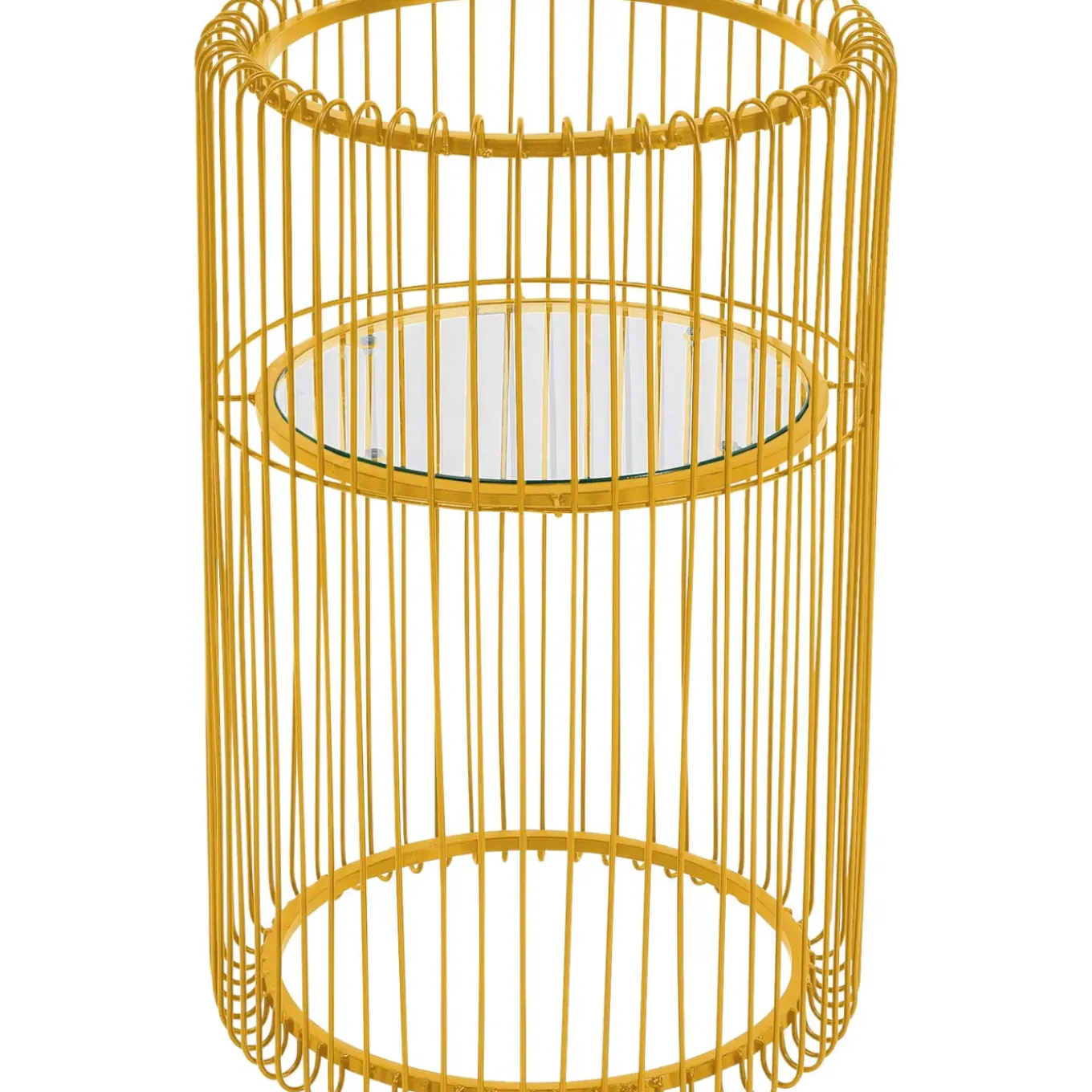Porte-Plantes Wire Dore 57Cm