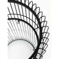 Porte-Plantes Wire Noir 70Cm