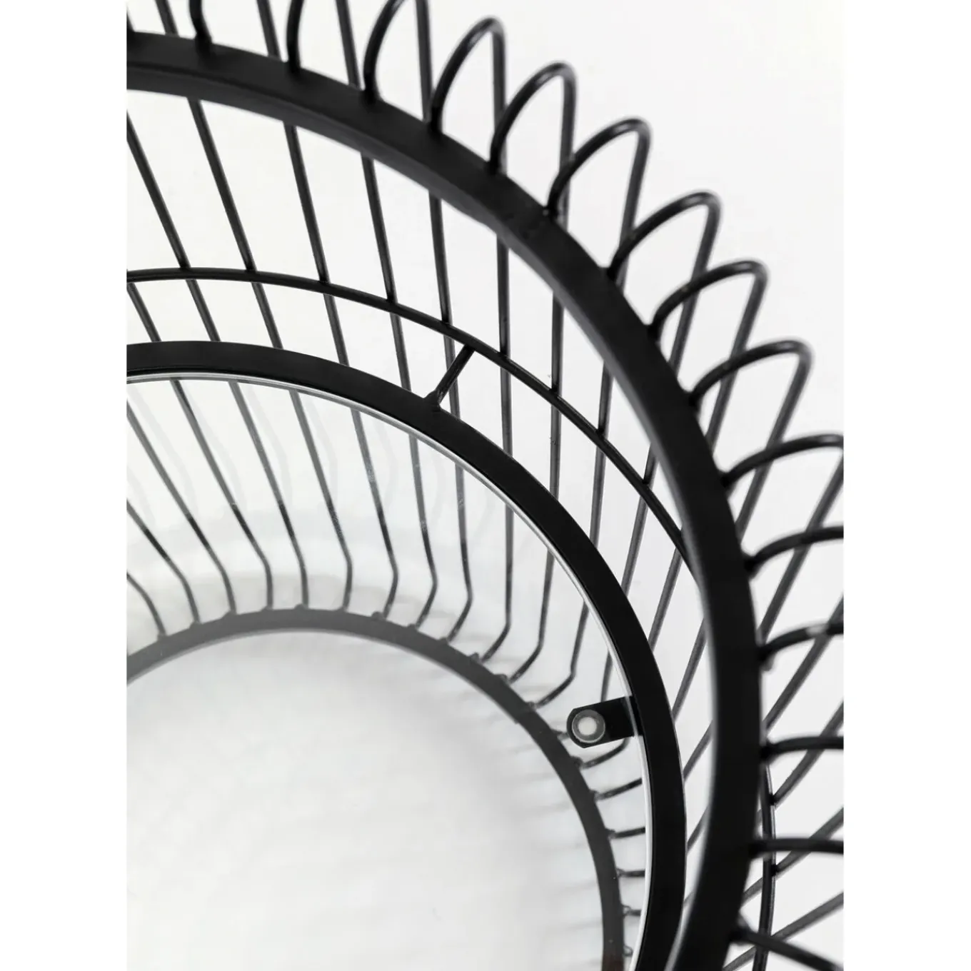 Porte-Plantes Wire Noir 57Cm