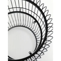 Porte-Plantes Wire Noir 57Cm