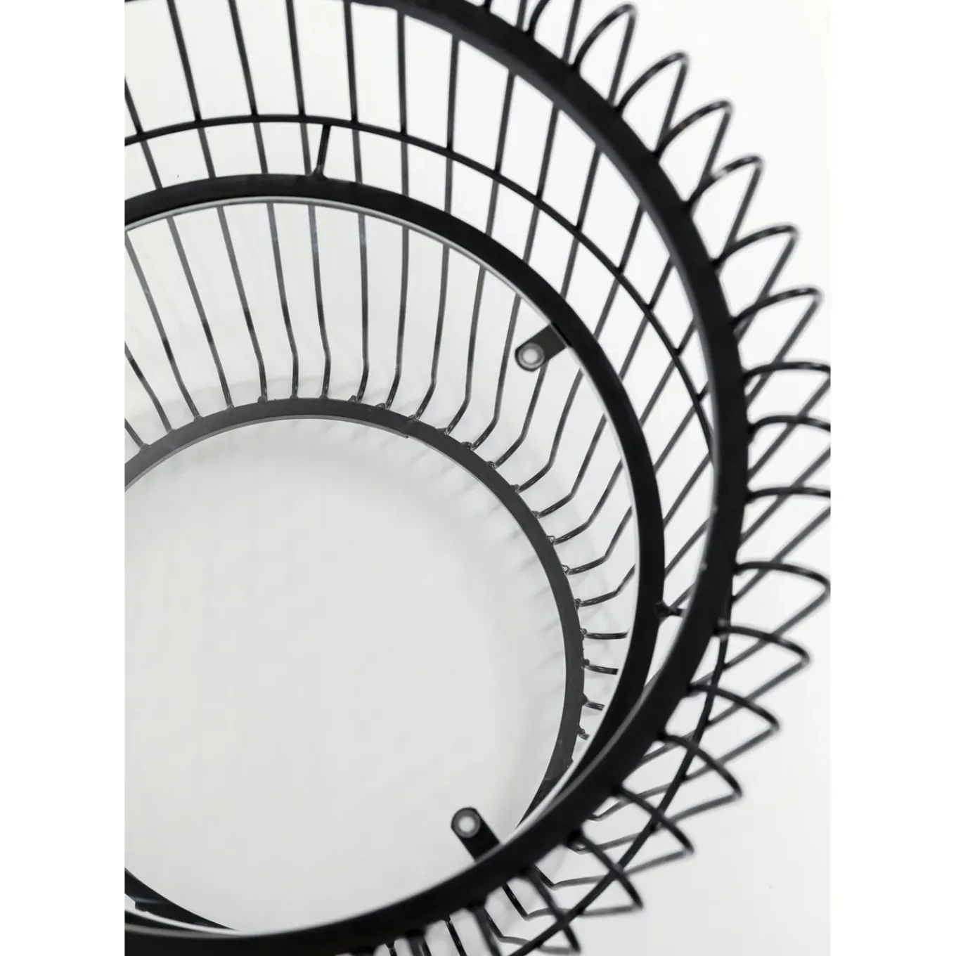 Porte-Plantes Wire Noir 57Cm