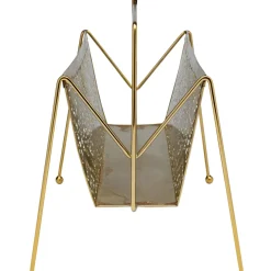 Porte-Revues Basket Dore Pm