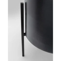 Pot A Plantes Mynah Shiney Noir 50Cm