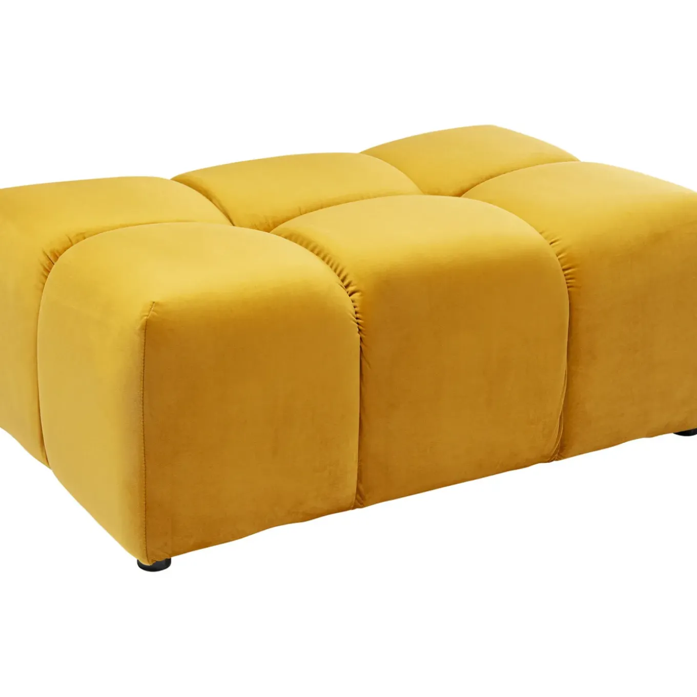 Pouf Belami Velours Ambre