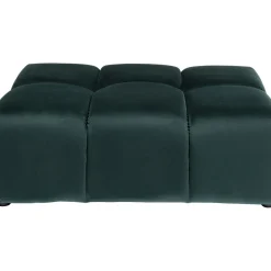 Pouf Belami Velours Vert Fonce