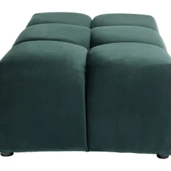 Pouf Belami Velours Vert Fonce