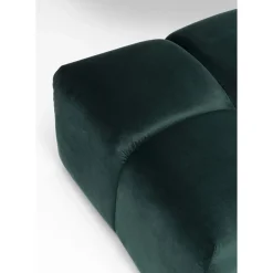 Pouf Belami Velours Vert Fonce