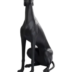 Sculpture Greyhound Oskar Noir 180