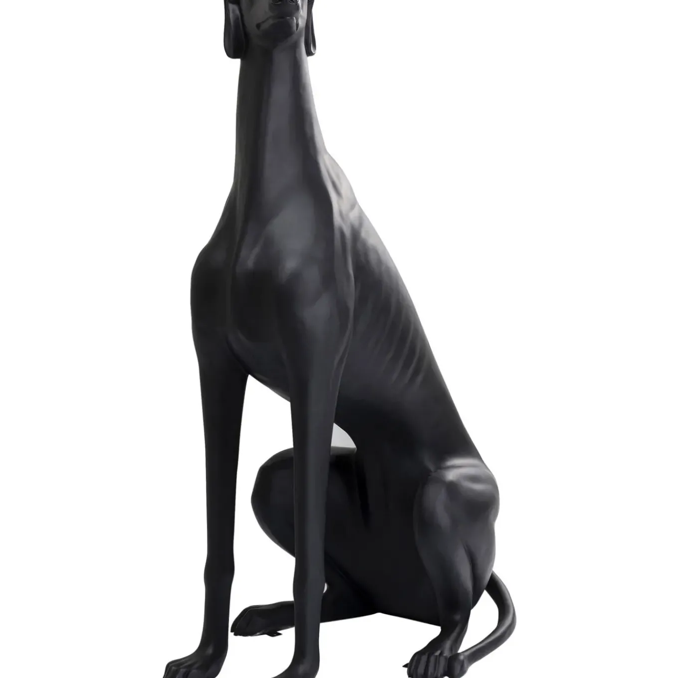 Sculpture Greyhound Oskar Noir 180