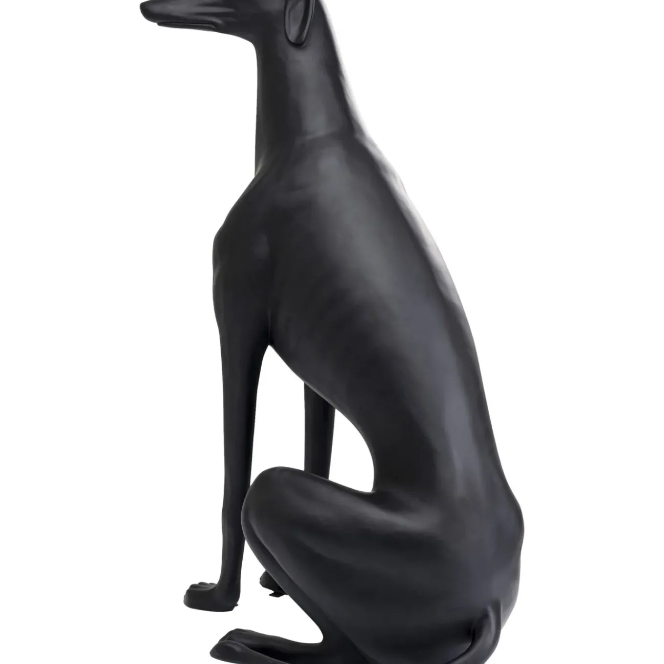 Sculpture Greyhound Oskar Noir 180