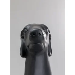 Sculpture Greyhound Oskar Noir 180