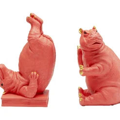 Serre-Livres Hippo Fuchsia (2/Set)