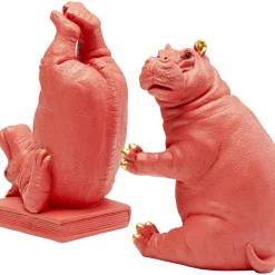 Serre-Livres Hippo Fuchsia (2/Set)