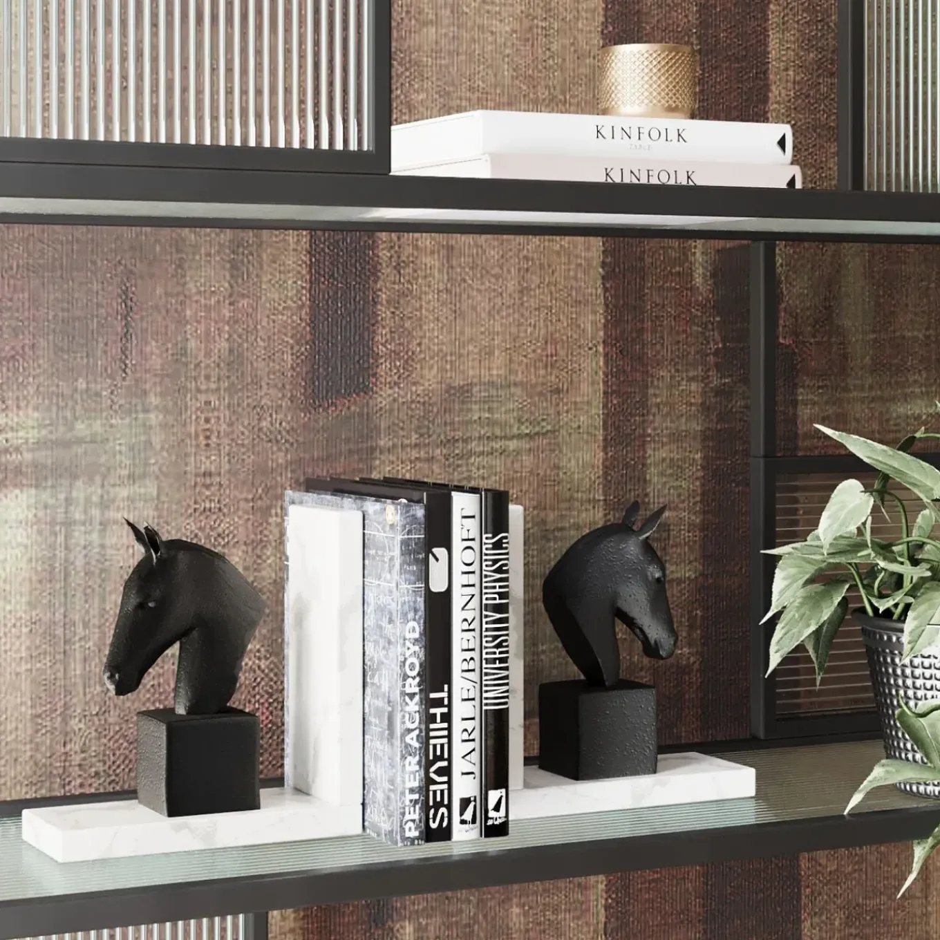 Serre-Livres Horse (2/Set)