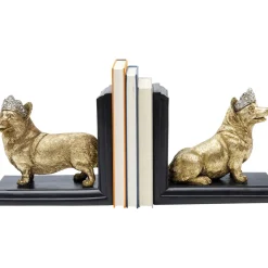 Serre-Livres Royal Standing Corgi (2/Set)