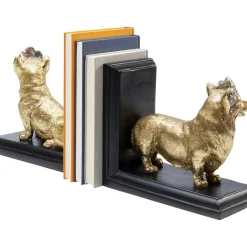 Serre-Livres Royal Standing Corgi (2/Set)