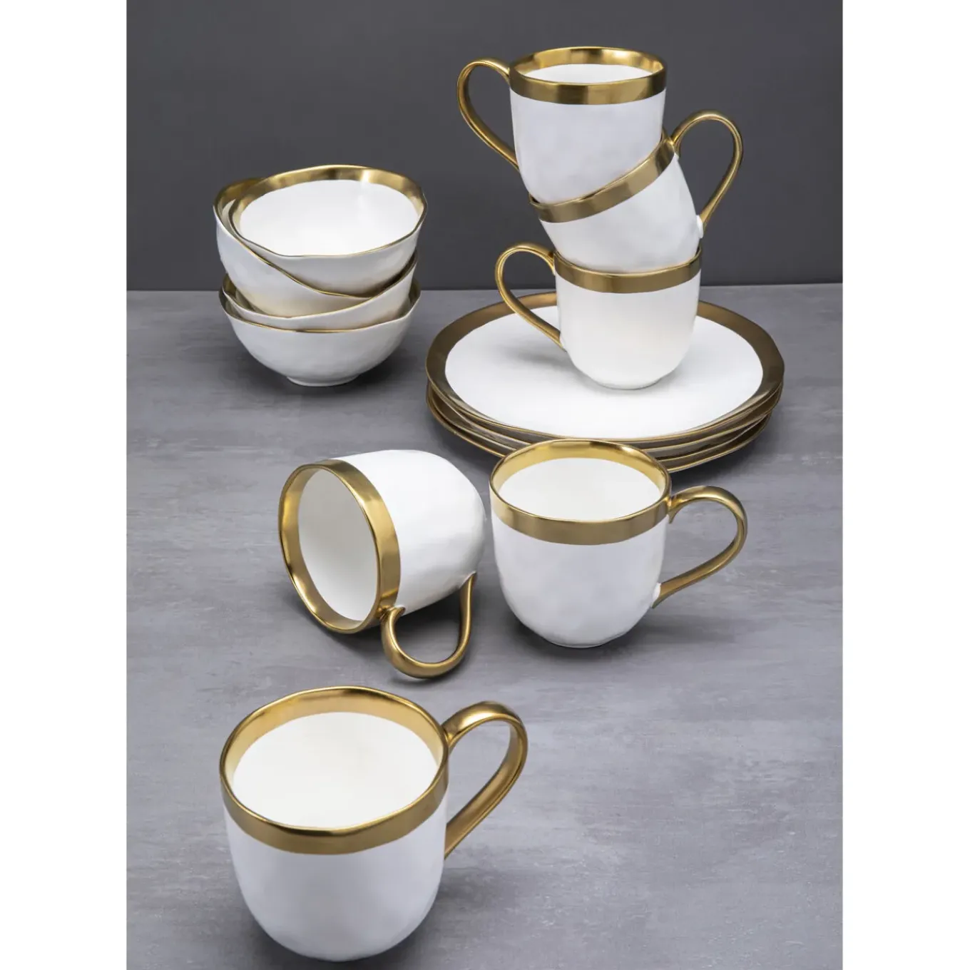 Set De Petit-Dejeuner Bell (12/Pcs)