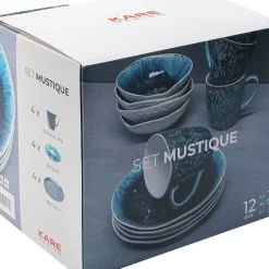 Set De Petit-Dejeuner Mustique (12/Pcs)