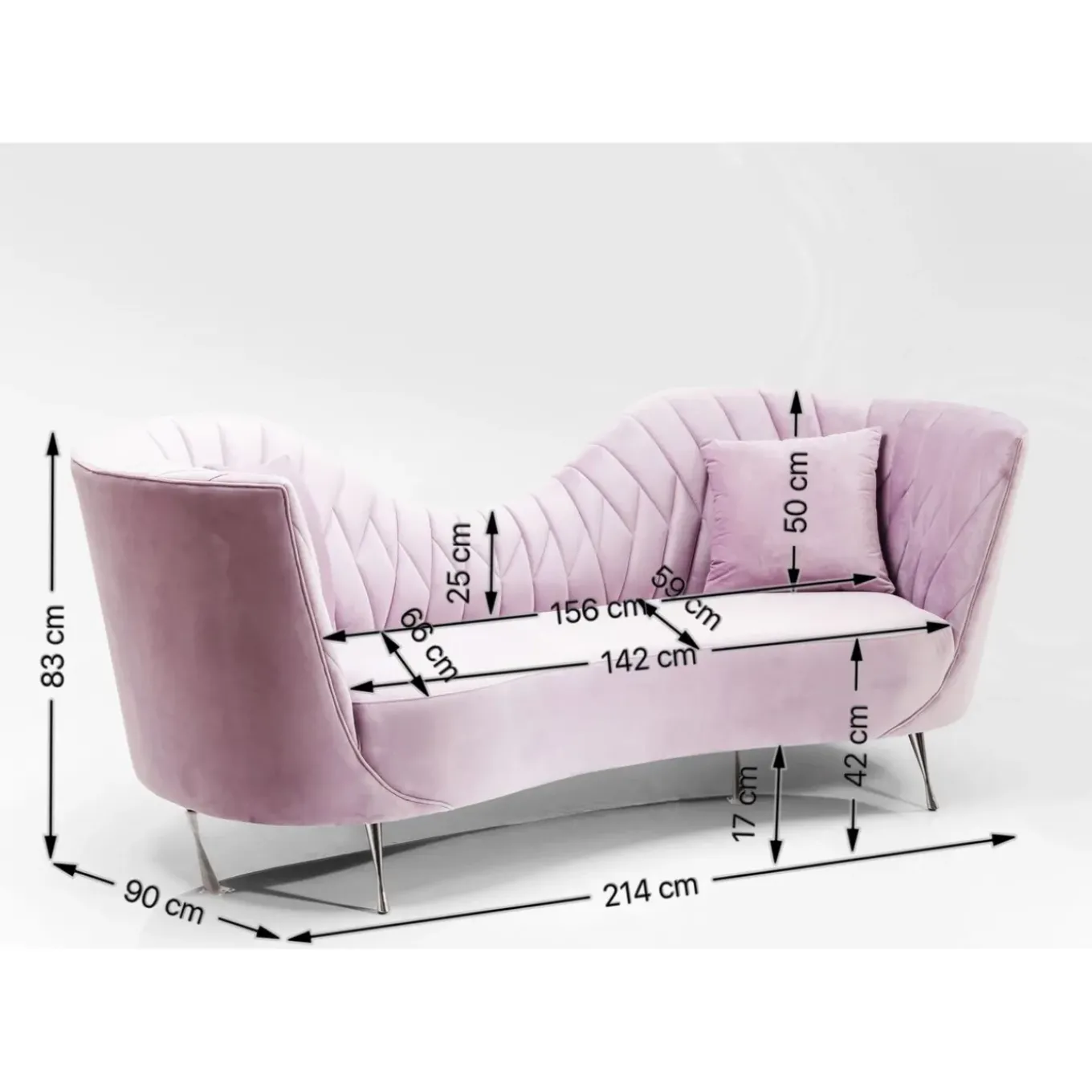 Sofa Cabaret 3-Places