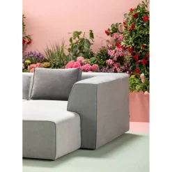 Sofa Infinity Meridienne Droite Gris