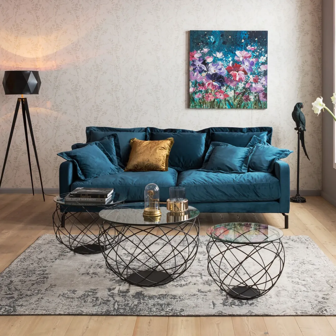 Sofa Lullaby 2-Places Petrole