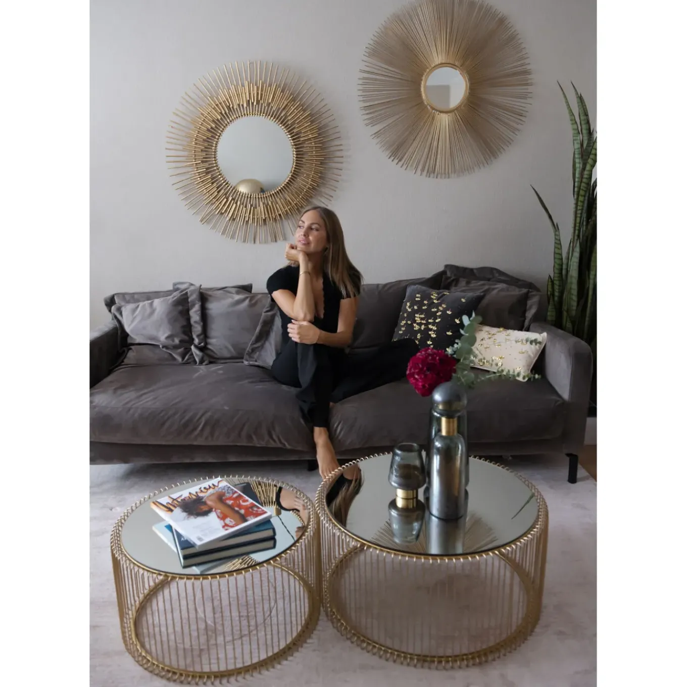 Sofa Lullaby 2-Places Taupe