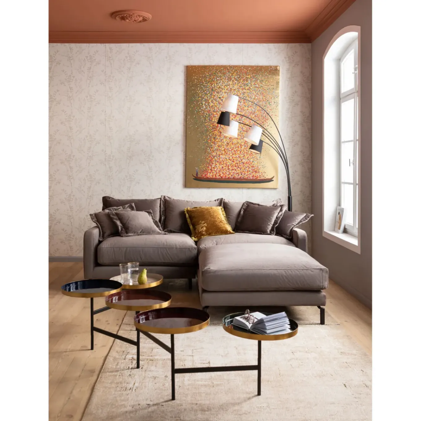 Sofa Lullaby 2-Places Taupe