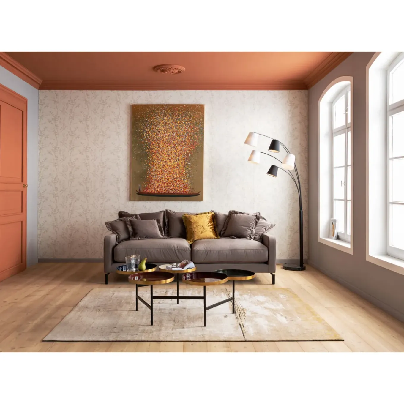 Sofa Lullaby 2-Places Taupe