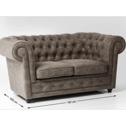 Sofa Oxford 2 Places Vintage Smart