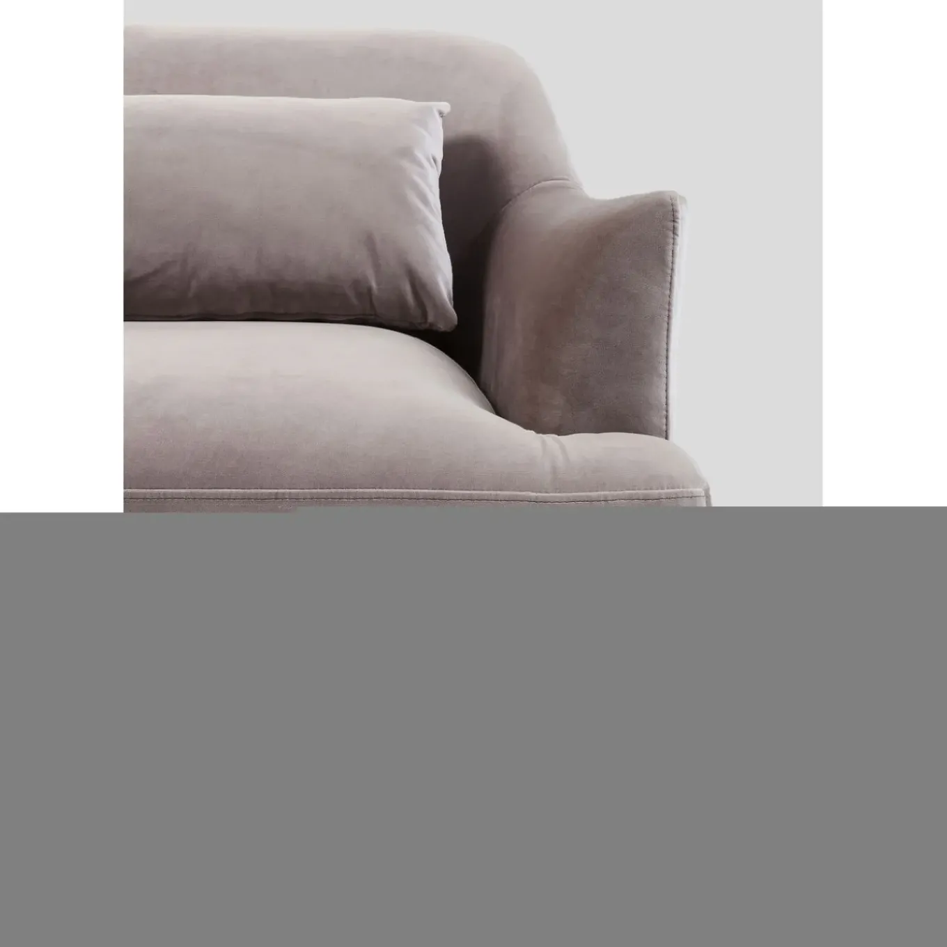 Sofa Proud 3-Places Gris