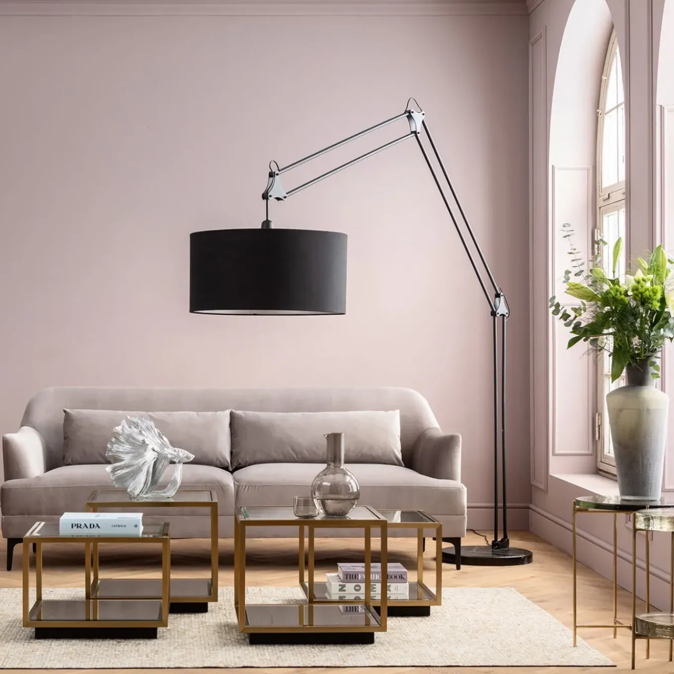 Sofa Proud 3-Places Gris
