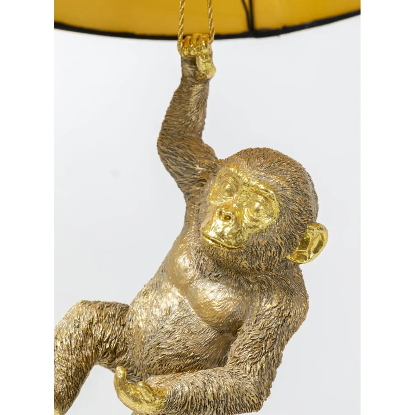 Suspension Animal Swinging Baby Ape O35Cm