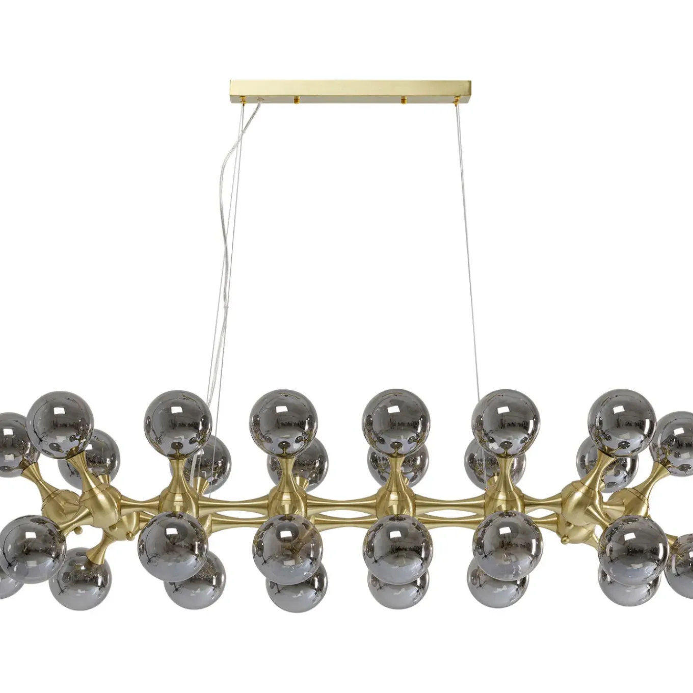 Suspension Atomic Balls Laiton 140Cm