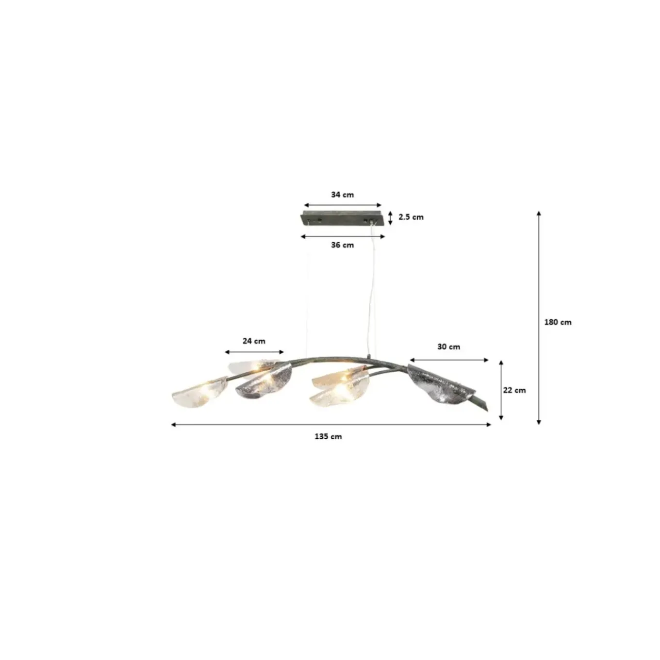 Suspension Branch 135Cm
