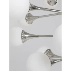 Suspension Bulb Fiction 20 Argente O102Cm