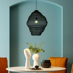 Suspension Cocoon Noir O45Cm