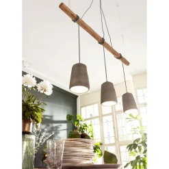 Suspension Dining Concrete Tre 120Cm