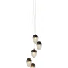 Suspension Frozen 5 Noir Mat O35Cm