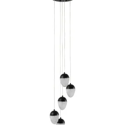 Suspension Frozen 5 Noir Mat O35Cm